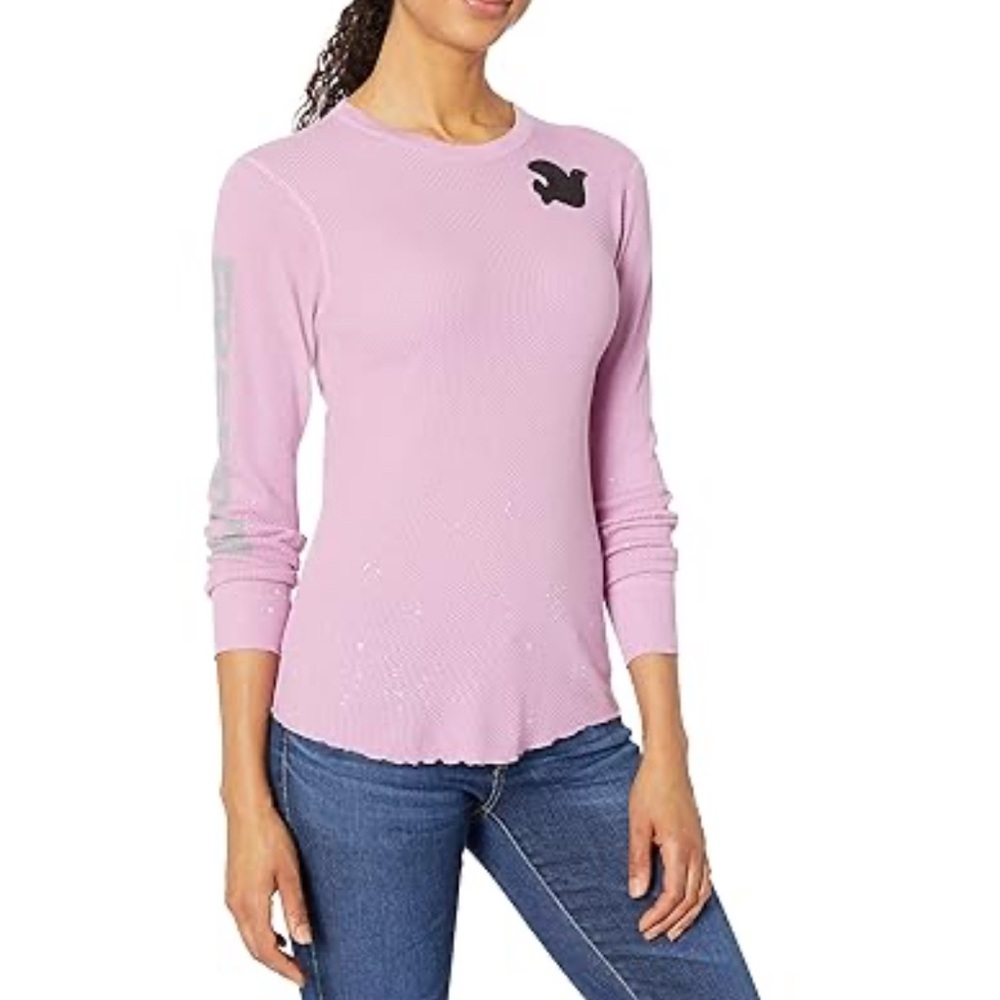 Freecity Light Pink Long Sleeve Tee